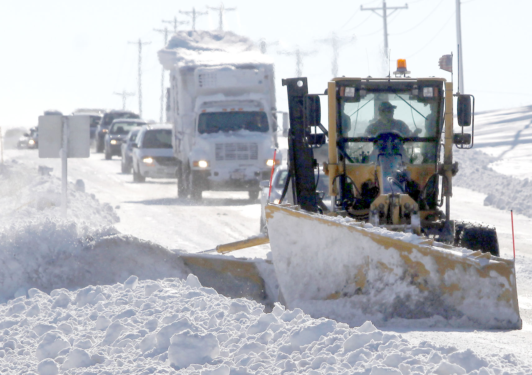 Aftermath of December 2012 blizzard